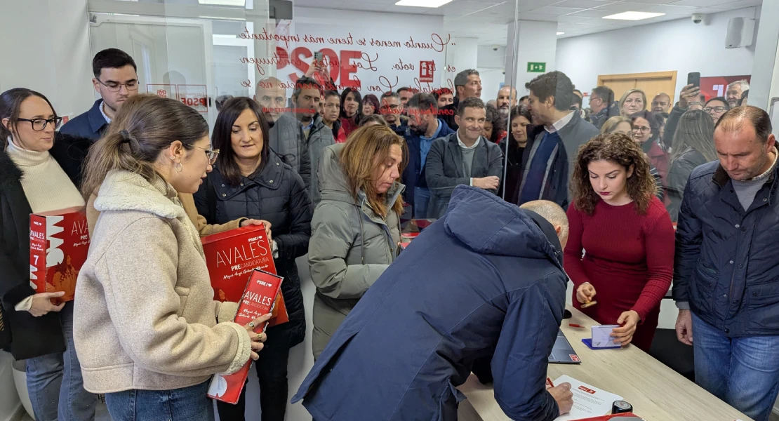 La candidatura de Gallardo registra más de 3.300 avales para revalidar su cargo en la Secretaría General del PSOE