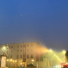 FOTONOTICIA: Precaución en la conducción, Badajoz amanece con densos bancos de niebla