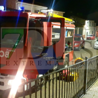 Se incendia una vivienda en San Vicente de Alcántara (BA) la tarde de Nochevieja