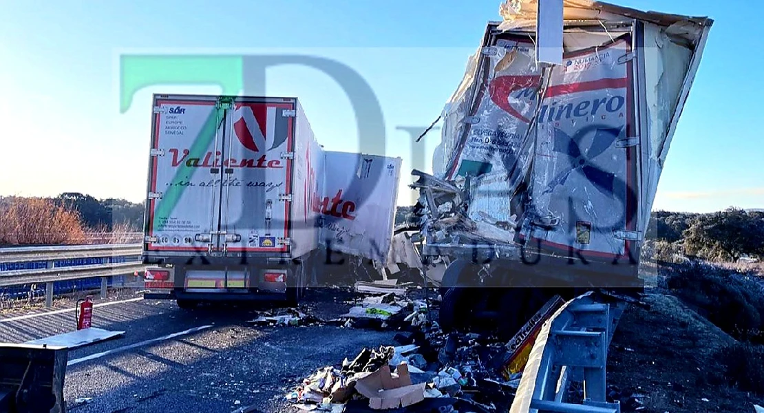 Imágenes del espectacular accidente en la A-66