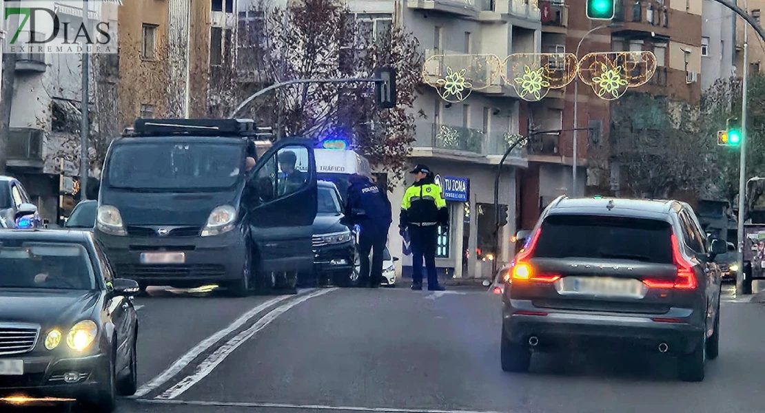 Accidente en el puente de acceso a San Roque
