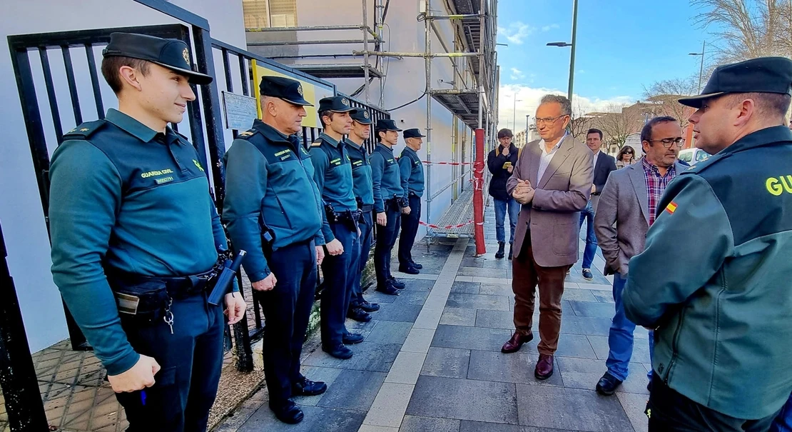 La Diputación de Cáceres garantiza junto a Delegación la seguridad en el medio rural