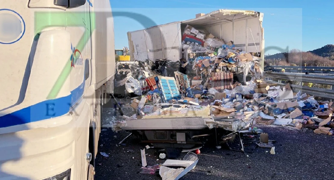 Imágenes del espectacular accidente en la A-66