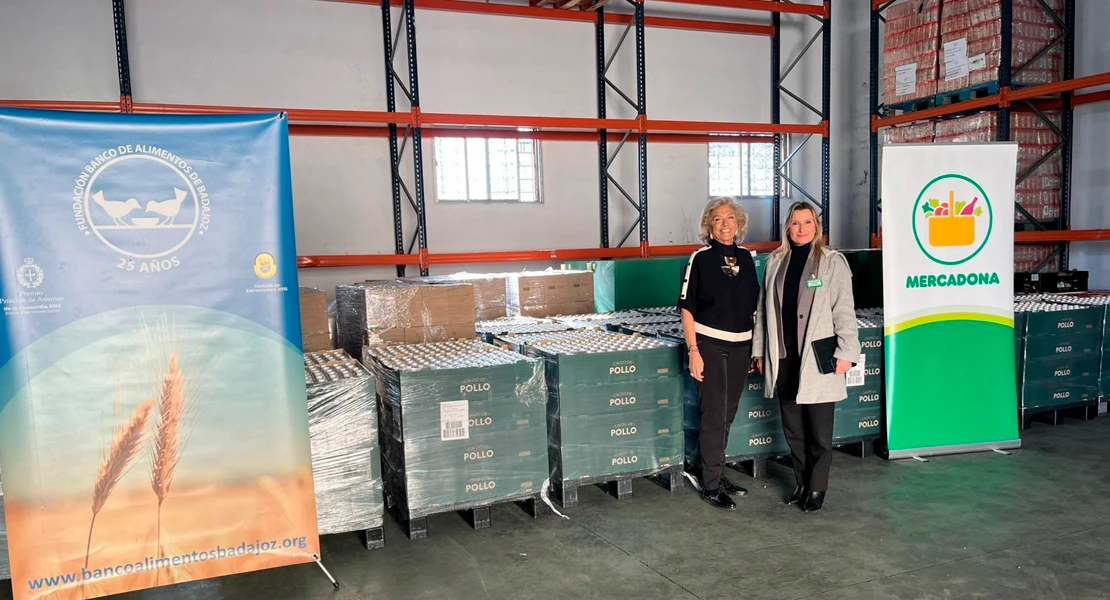 Mercadona hace entrega de 3.000 kilos de alimentos gracias a la solidaridad de sus clientes