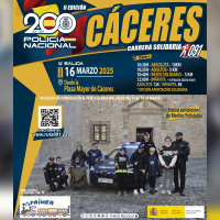 Vuelve la Carrera Solidaria 091 a Cáceres: así será la segunda edición