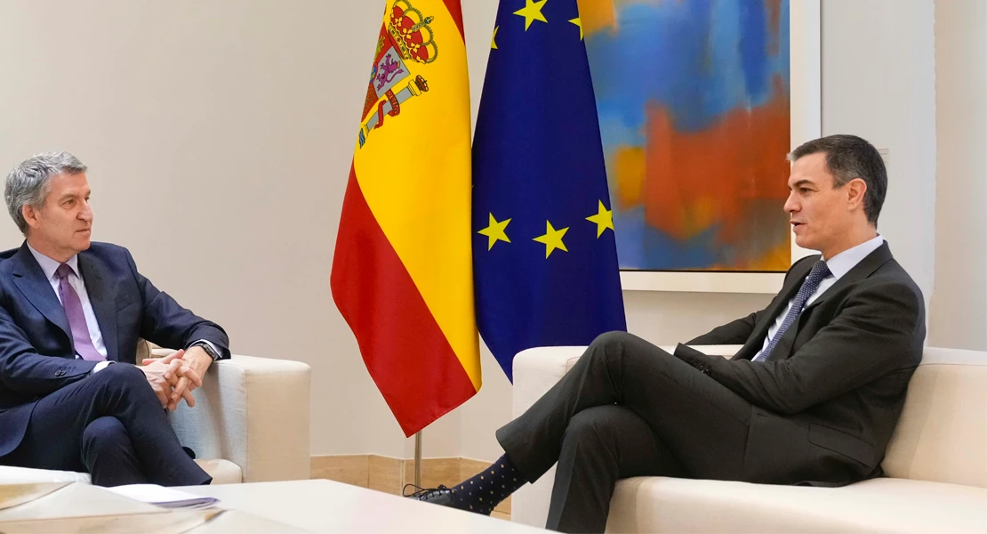 PP sobre la reunión con Sánchez en Moncloa: "Salimos igual que entramos"