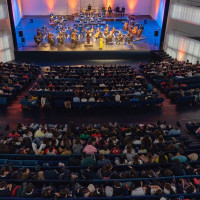 La Orquesta de Extremadura reúne a 3.300 escolares extremeños