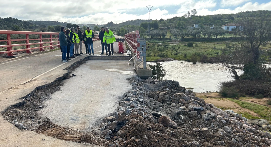 Denuncian el "abandono" a los ayuntamientos extremeños ante los daños por las lluvias