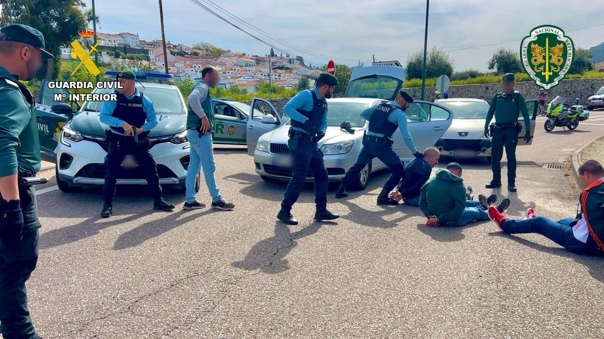 Así detiene la Guardia Civil a unos ladrones después de un atraco en Extremadura