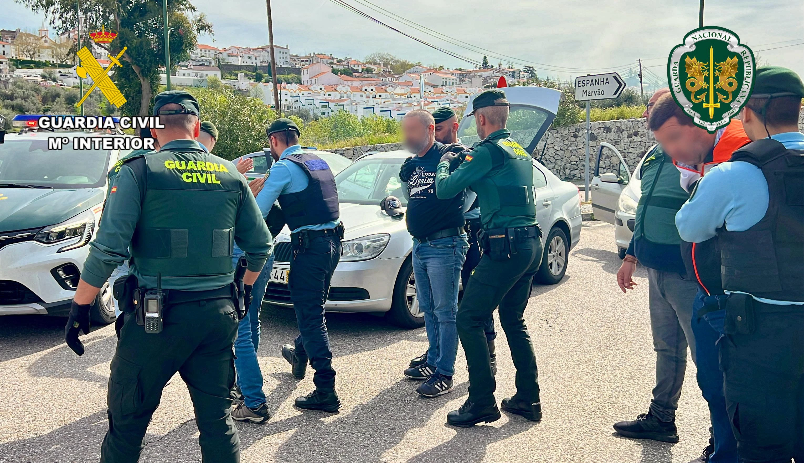 Así detiene la Guardia Civil a unos ladrones después de un atraco en Extremadura