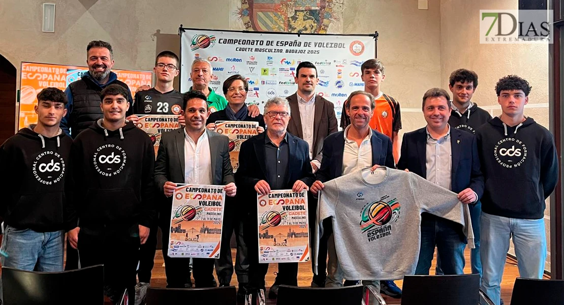Badajoz consigue atraer otro campeonato nacional: el voleibol llenará hoteles y restaurantes