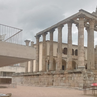 El Templo de Diana: "¿Restauración o decorado de peli de romanos?"