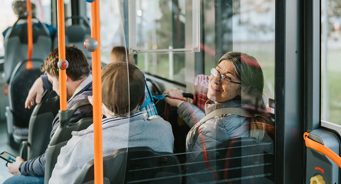 Baja el número de personas que utilizan el bus urbano en Extremadura
