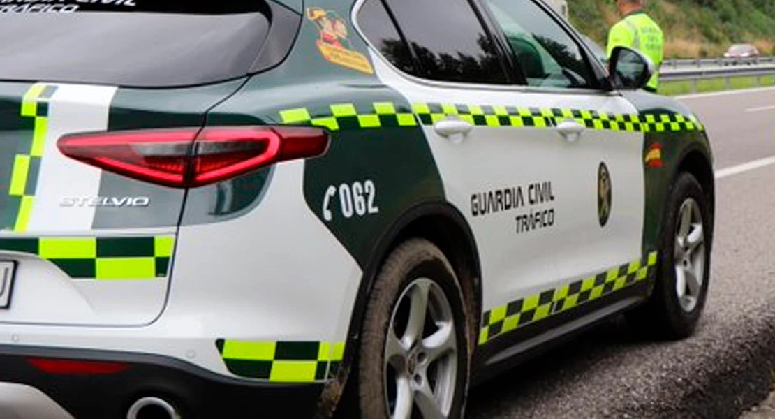 Dos heridos en una colisión frontal en la provincia de Cáceres