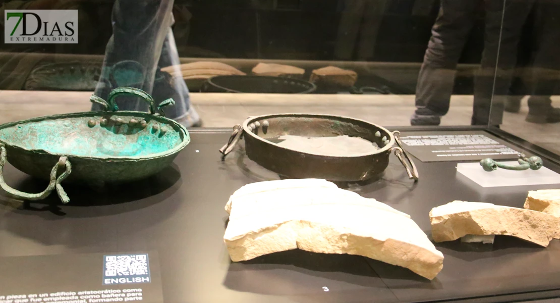 NO PUBLICAR: La  Sala de Protohistoria impulsa el turismo en Badajoz con casi 600 espectadores desde la visita del rey