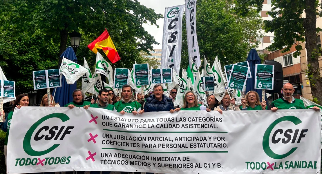 Sanitarios al límite: CSIF Extremadura exige mejoras ya o llevará su protesta a Bruselas