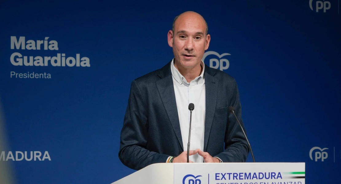 El PP califica el movimiento de Gallardo como "una confesión de culpabilidad encubierta"