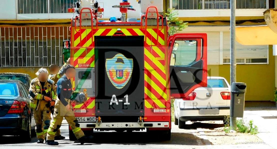 Susto en La Paz por el incendio de un cuarto piso