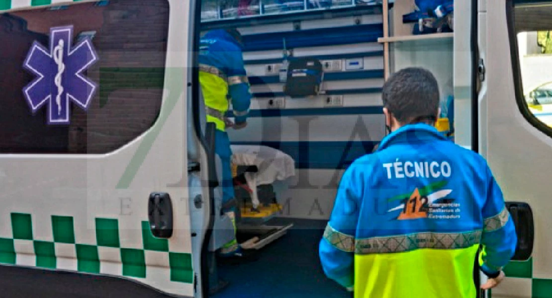 Una colisión junto al bar Venero deja herido a un motorista