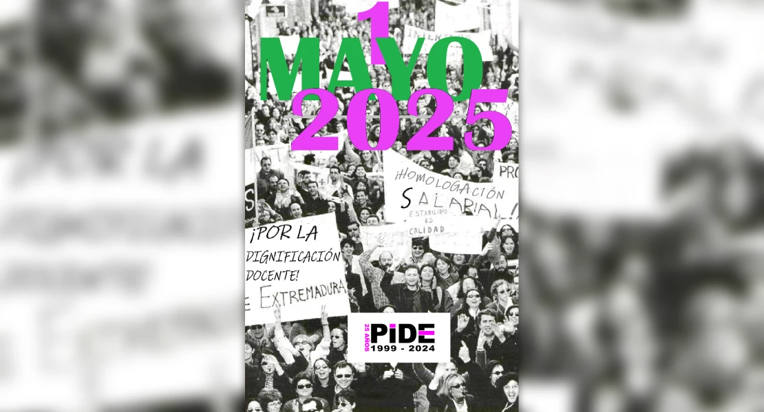 1 de mayo, día de lucha y reivindicación "contra la discriminación de los docentes extremeños"