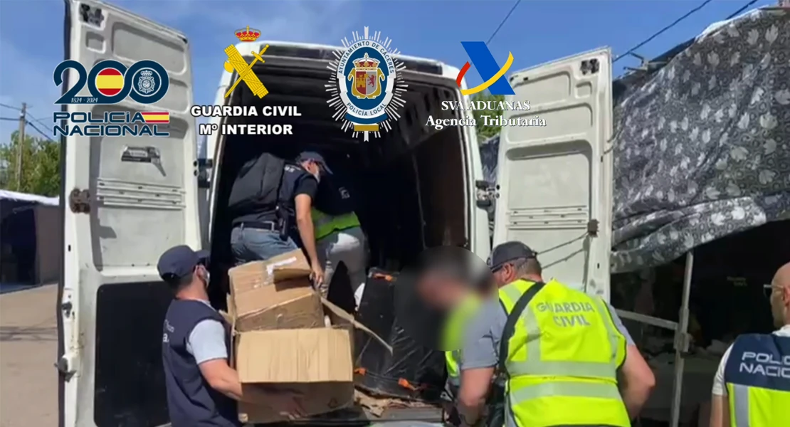 Contrabando, falsificaciones y un menor desamparado en la feria de Cáceres