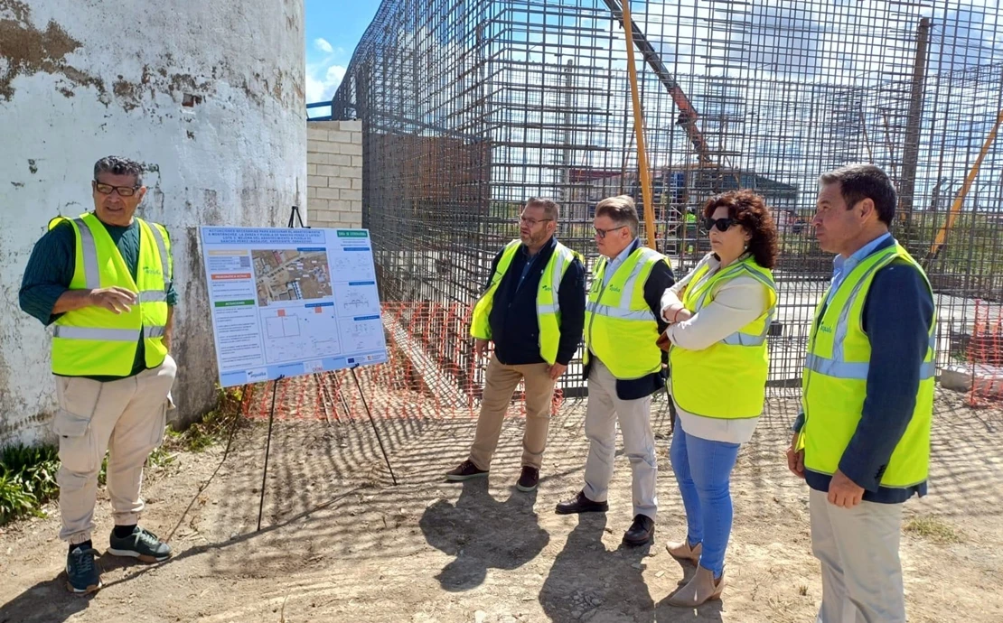 Fuerte inversión en obras de mejora para el abastecimiento de agua en una localidad extremeña