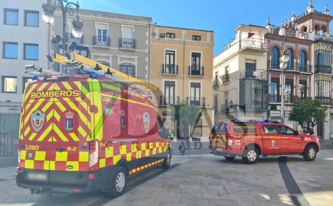 Se derrumba una vivienda en el centro de Badajoz