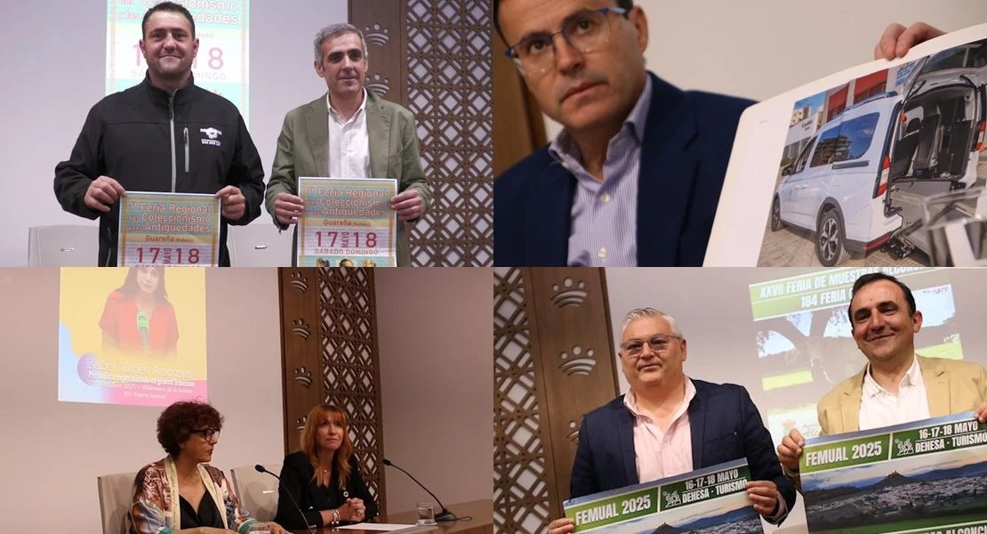 Ferias, ayudas al sector del taxi y foro de igualdad: tres líneas de acción de la Diputación de Badajoz