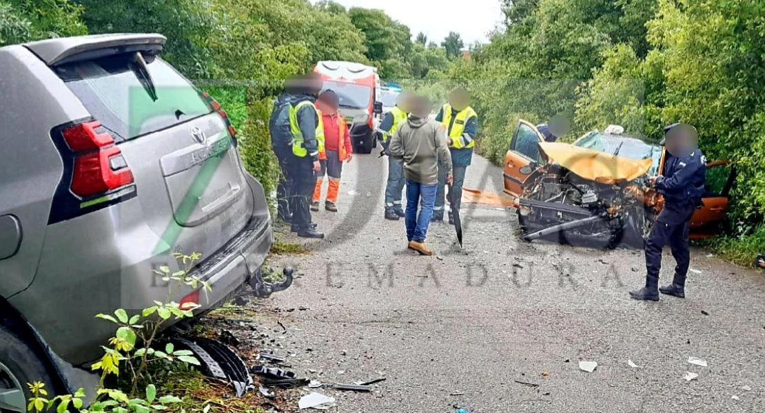 Brutal accidente cerca de Talayuela: hay nueve heridos, tres de ellos graves