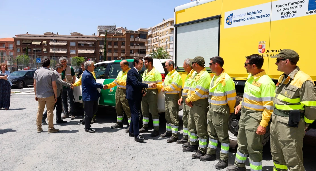 Extremadura y Castilla y León unen fuerzas contra los incendios forestales en sus fronteras