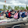 La Guardia Civil de Cáceres acerca su labor a 750 escolares con una macroexhibición de medios