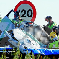 Grave accidente en la A-5: espectacular rescate de los bomberos