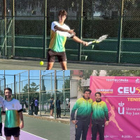 Campeonato de España de tenis: la Universidad de Extremadura roza la medalla