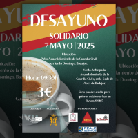 Participa en el desayuno solidario de AOEX porque "ayudar también alimenta el alma"