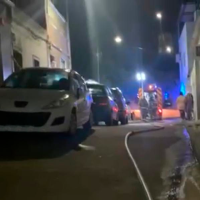 Arde una vivienda durante esta madrugada en Badajoz