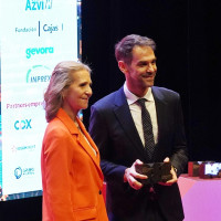 La Infanta Elena preside unos premios empresariales en Badajoz