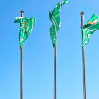 El Ayuntamiento de Cáceres iza la bandera del Cacereño para el partido del ascenso