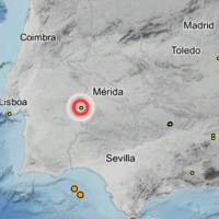 Extremadura registra un temblor esta madrugada