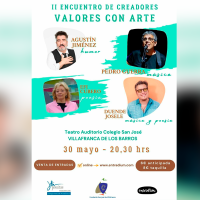 Pedro Guerra, Agustín Jiménez y más talentos se citan en Villafranca por el arte con valores