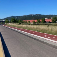 Ya está operativo el nuevo carril bici que conecta el centro de Cáceres con el Campus Universitario