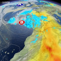 Posibles lluvias de barro en la península este fin de semana