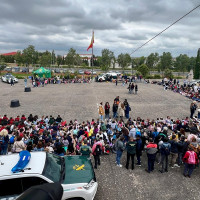 La Guardia Civil de Cáceres acerca su labor a 750 escolares con una macroexhibición de medios