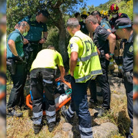 Complicado rescate en Extremadura este fin de semana