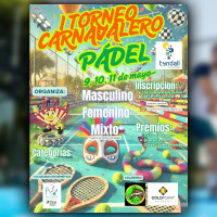 El I Open Carnavalero de Pádel llega a Badajoz de la mano de la comparsa Vendaval