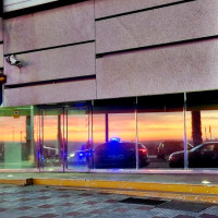 Atropello frente a la Comisaría de Policía Nacional de Don Benito (BA)