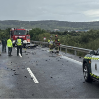 Trágico accidente en Extremadura: cuatro fallecidos tras colisionar dos vehículos