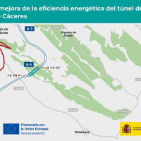Adjudican las obras en el túnel de Miravete para modernizarlo