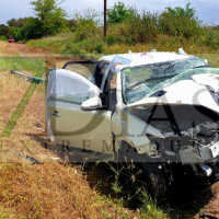 Grave accidente en la carretera de Olivenza