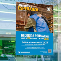 Mercadona colabora con FESBAL en la Recogida Primavera 2025