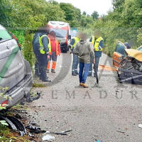 Brutal accidente cerca de Talayuela: hay nueve heridos, tres de ellos graves